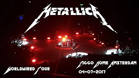 Metallica Live @ Ziggo Dome Amsterdam 4 September 2017