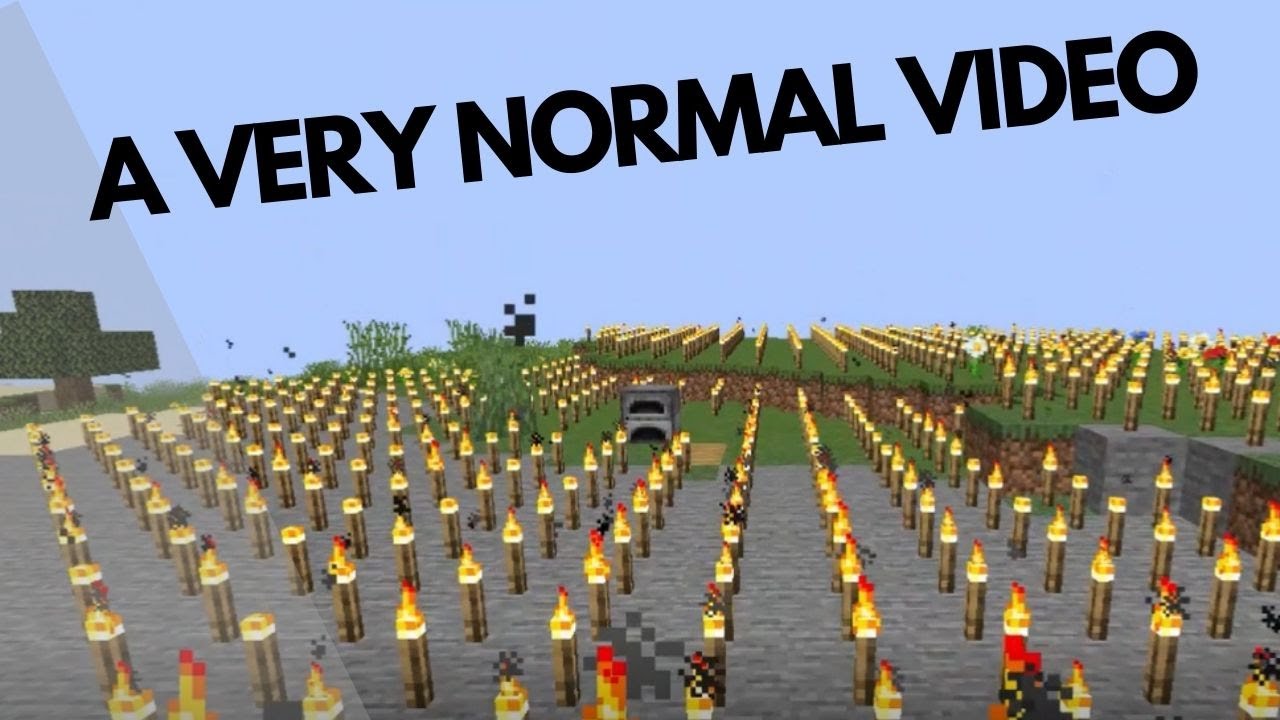 A Normal Minecraft Video... - YouTube
