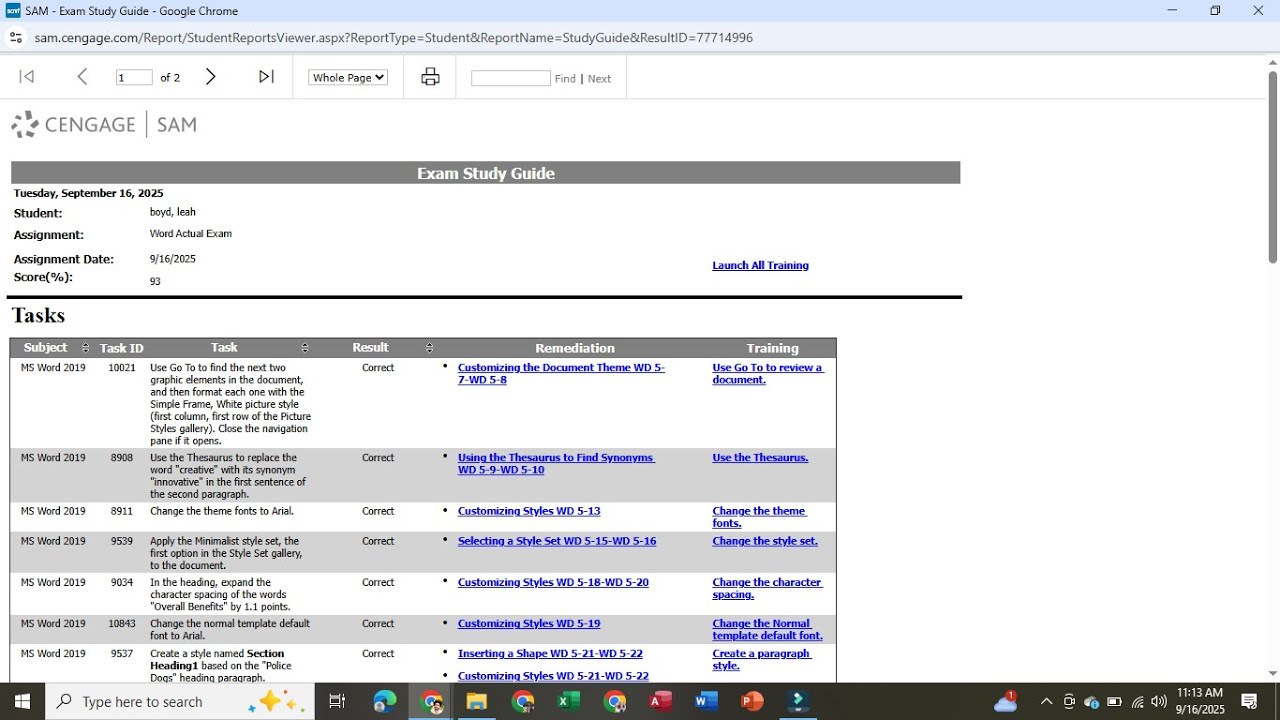 Word Actual Exam | Excel Actual Access Actual Exam | Word Actual Exam | PowerPoint Actual Exam