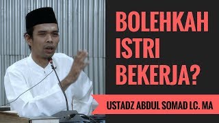 Ustadz abdul somad lc. ma menjawab bolehkah istri bekerja. like jika
kamu suka. share menurut video ini akan bermanfaat untuk orang lain.
subscribe...