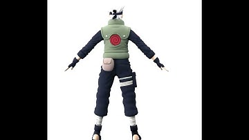 Kakashi Hatake 3D Model