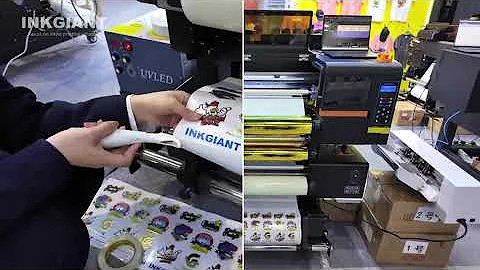 ✨ INKGIANT BF-60E4-UV PRO — Redefining UV DTF Foiling Power! ✨