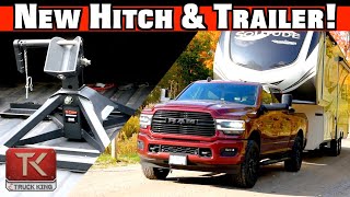 Pulling our NEW Trailer with the Curt Crosswing Hitch  How Does the Ram 2500 Hold Up Towing Heavy?