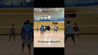 🚧 Detour Ahead 🚧 #volleyball #sports #block #volleyballlife #viral