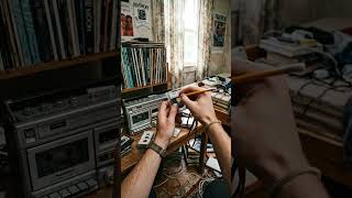 Vibes 1970s, kaset kusut, suara yang sempurna 🎧#shorts #aesthetic #retro #vintage#asmr