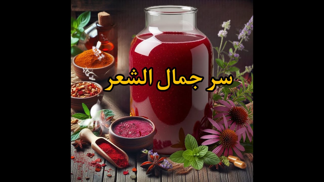 الدرس 3( وداعاً لكل مشاكل الشعر ، خلاصة الاعشاب ستغير شعرك للابد .