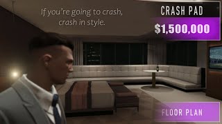 The Casino Penthouse Crash Pad | GTA 5 Online