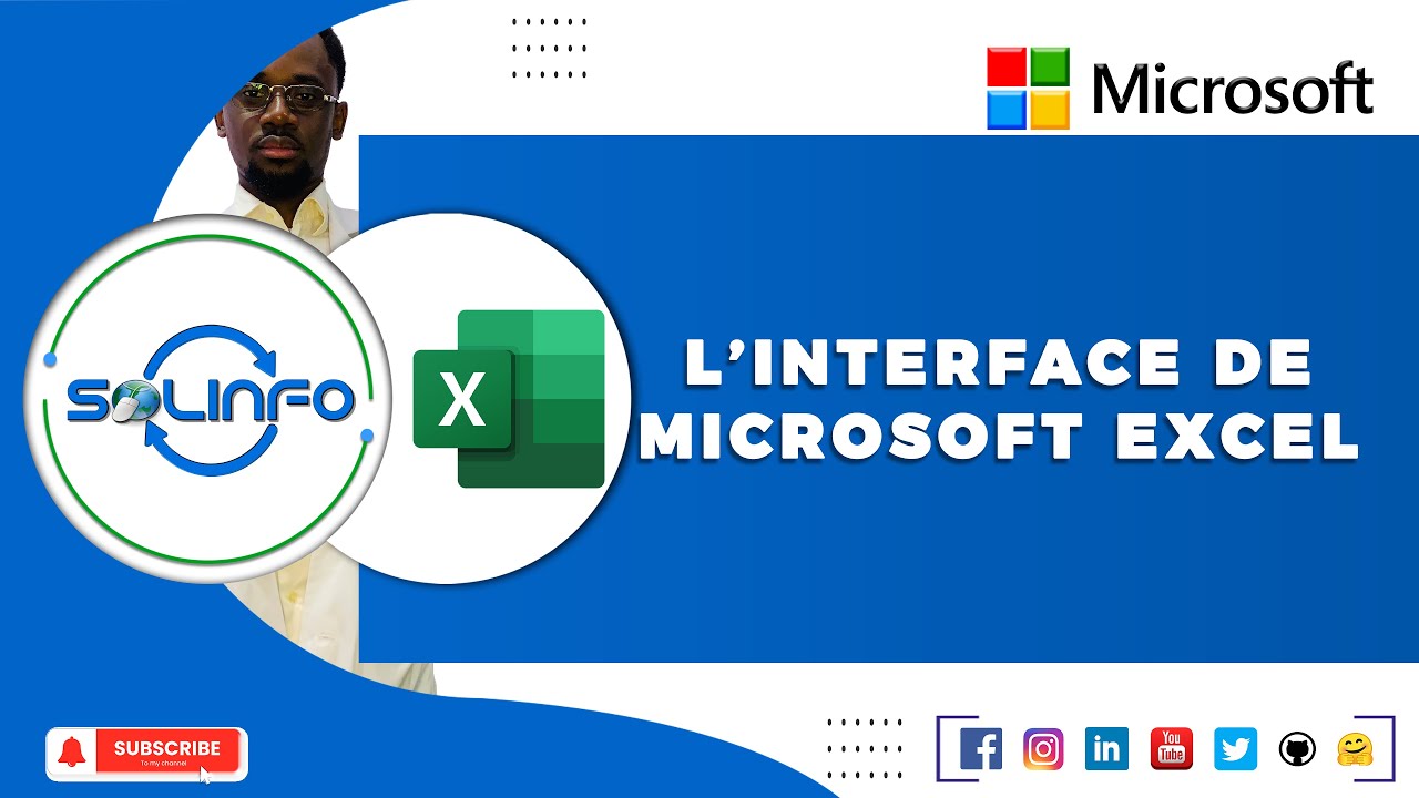 #1. L’interface de Microsoft Excel - Partie 1 - YouTube