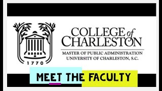Meet the MPA Faculty