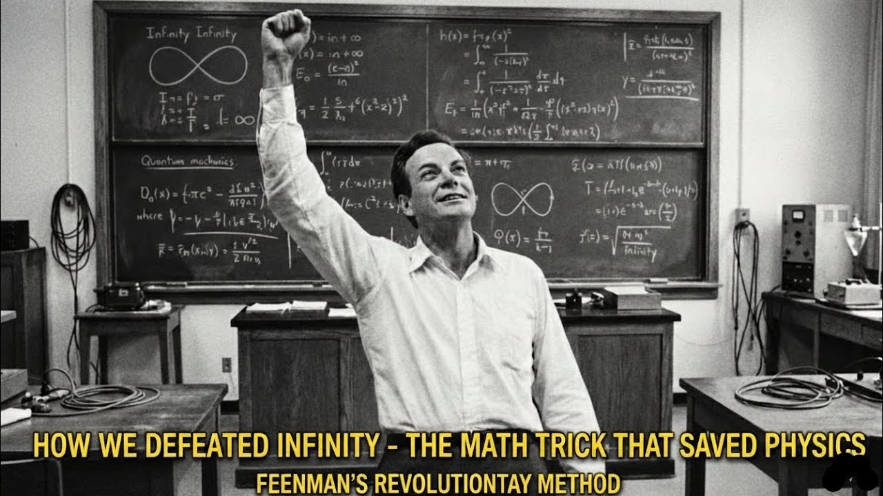 How We Defeated Infinity - The Math Trick That Saved Physics - Feynman