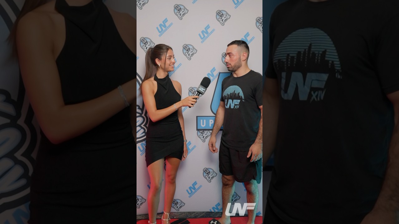 #UNF25 post-fight interview with Erik Raisian