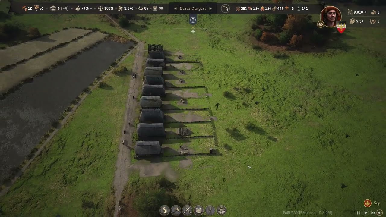 Manor Lords Folge 36 Beta Version 0 8 059 Ein neues Dorf Teil 6