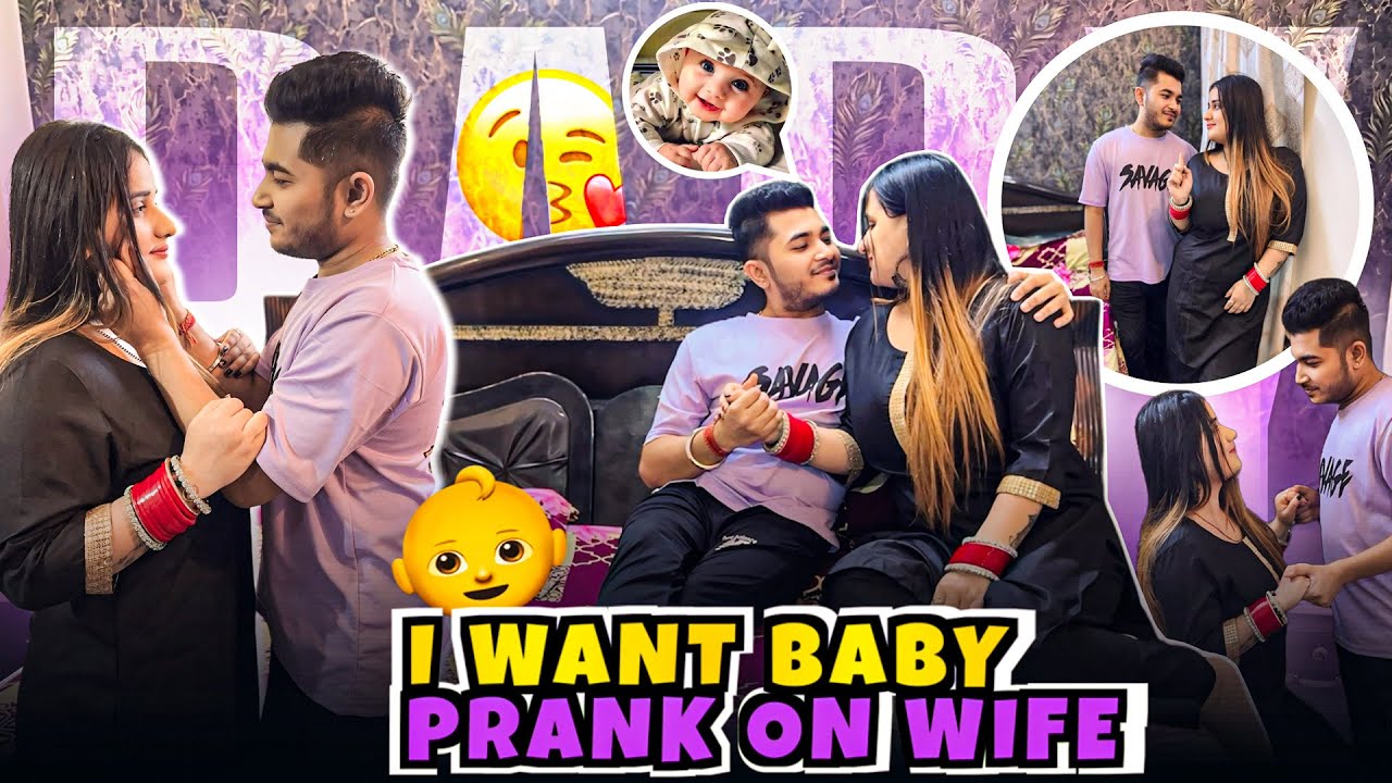 I Want Baby 👶 | Mujhe Bacha Cahiye | Baby Prank On Wife | Dimple Sourabh Vlogs