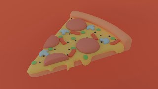 Pizza slice 3d illustration | Blender 2.8 Modeling Timelapse (without sound) Pizza slice 3d illustration | Blender 2.8 Modeling Timelapse (without sound)