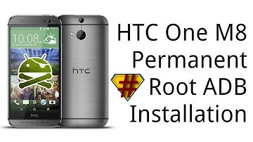 HTC One M8 Permant Root CWM Recovery ADB Installation