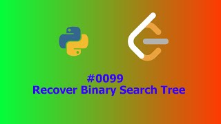 No Sound Leetcode 99: Recover Binary Search Tree