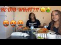 College Roommate DRAMA (#storytime #seafood #mukbang) ..He exposed his man parts 🍆🤢🤮 PART 1