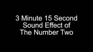 The Number 2 Sound Effect