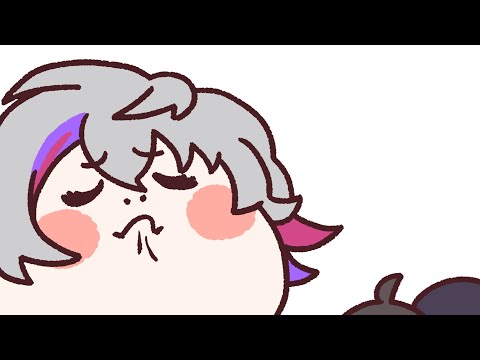 【手描き切り抜き】食べ物トークし飛ぶ不破湊【にじさんじ／不破湊／黛灰／三枝明那／メッシャーズ】