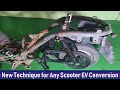 Scooter mid drive conversion kit  ev conversion kit  ev conversion kit price in india  ev convers