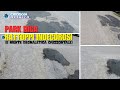 PAVIMENTAZIONE RATTOPPATA IN MANIERA INDECOROSA AL PARK DIGA