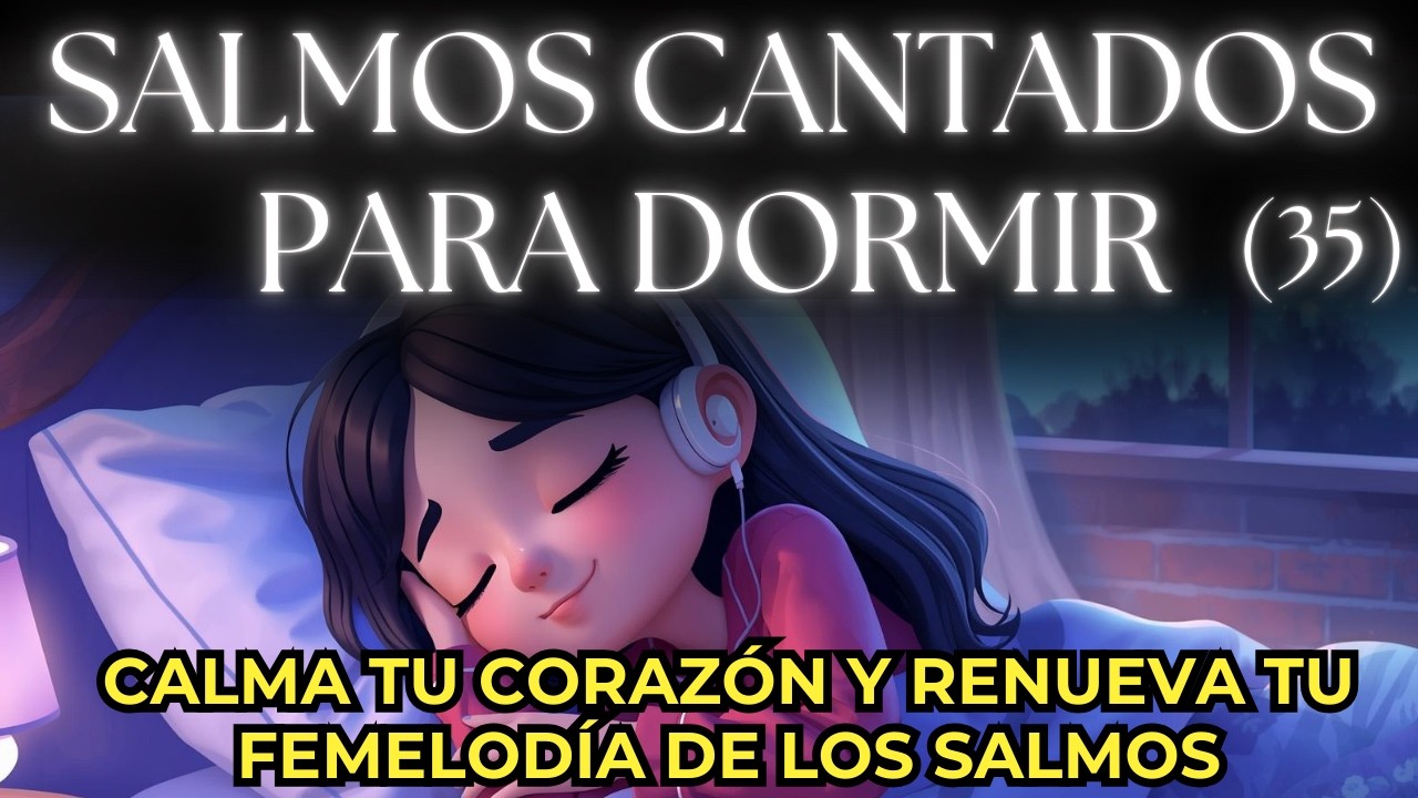 SALMOS CANTADOS PARA DORMIR | Un susurro divino que calma tu corazón y renueva tu fe