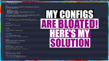 Making My XMonad And Emacs Configs More Readable