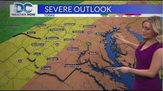 Thursday, June 19th, 2025: Hot and humid with severe storm threat this afternoon and evening