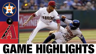 Astros vs. D-backs Game Highlights (4/12/22) | MLB Highlights