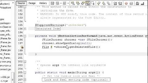 Java prog#49 How to Use JFileChooser in java netbeans