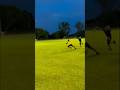 Aswan a 9u receiver makes a great catch in a scrimmage against 10u #goodcatch #greatcatch #shorts