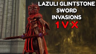 Lazuli Glintstone Sword Elden Ring Pvp Invasions 1vX