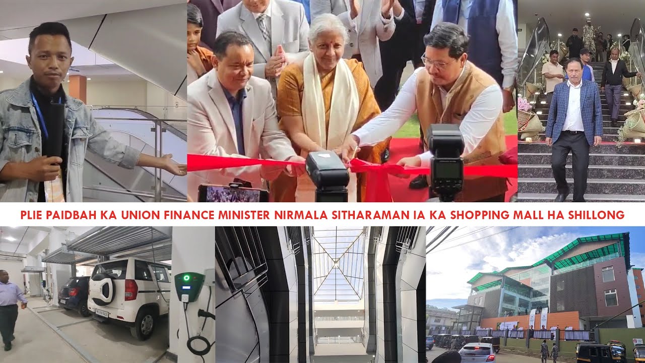 Shapoh ka Shopping Mall ba nyngkong eh ha Shillong