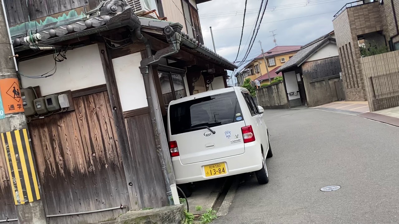 Walking to Aeon Mall in Sennan, Osaka.