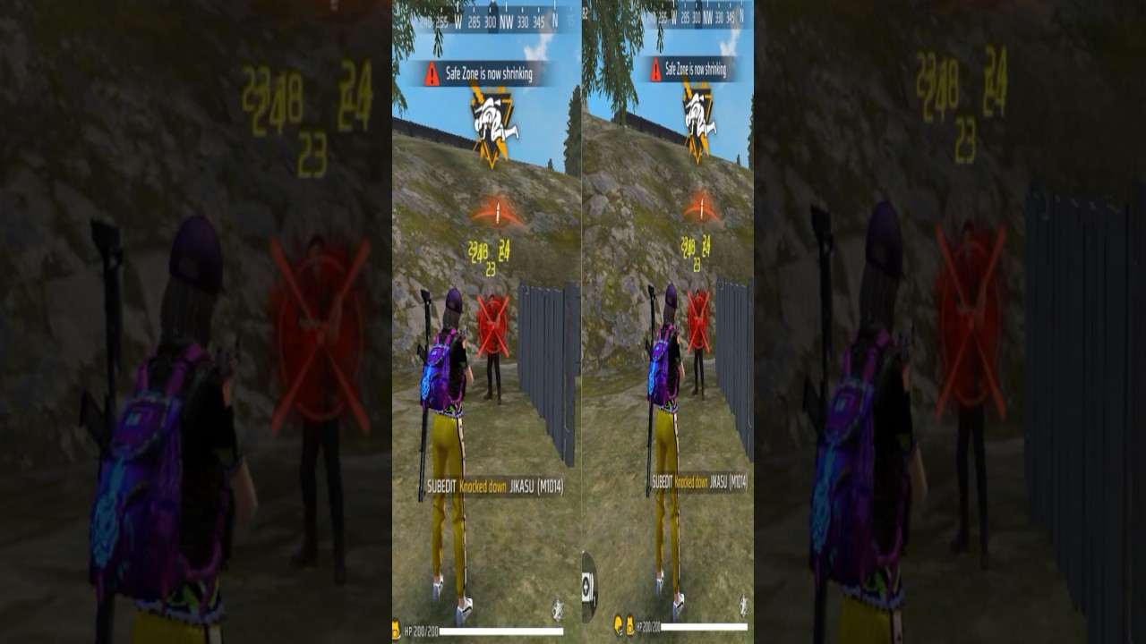 Free Fire Short Video Gameplay 