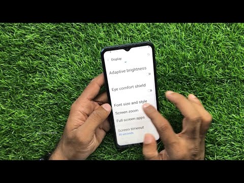Samsung Galaxy A13 How to increase font size or text size | GSMAN ASHIQUE I