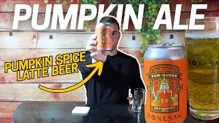 PUM-QUEEN -Bonesaw Brewing Co (4.7% Pumpkin Spiced Latte Beer) ReilleysTastingRoom Review