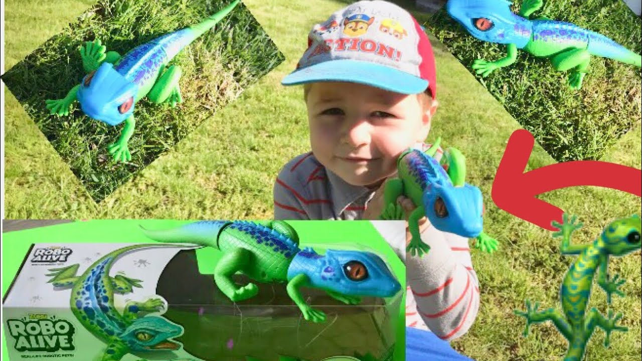 ROBO ALIVE  LIZARD RUN LIKE A REAL LIZARD|| TOY REVIEW || FUN VIDEO FOR KIDS!