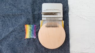 Getting Started with a Speedweve Style Mending Loom | Snuggly Monkey