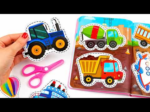 Vehicle Puzzle Adventure 🚒🚜 Cars, Machines & More