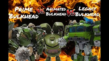 The Best Voyager Bulkhead? Prime and Animated and Legacy Comparisons.