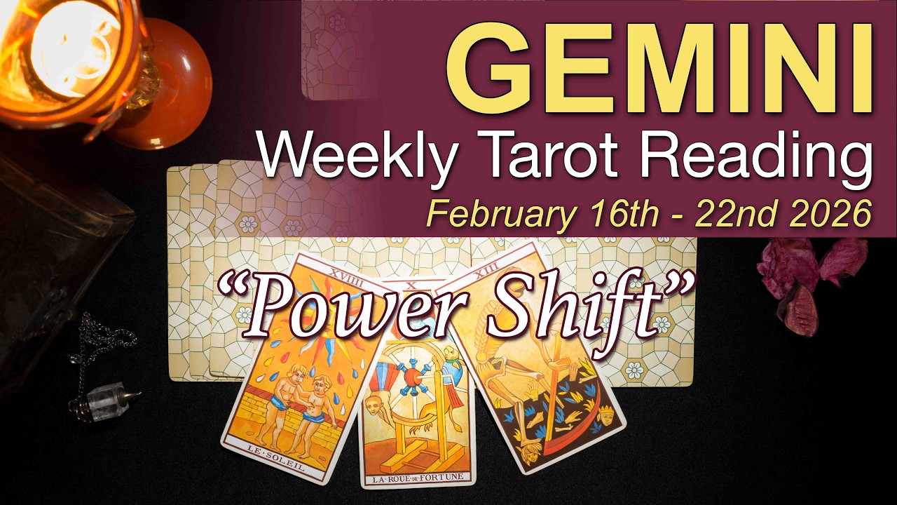 GEMINI Weekly Tarot ‘BREAKING FREE OF AN ATTACHMENT!’ Intuitive Spiritual Guidance Feb 16 - 22