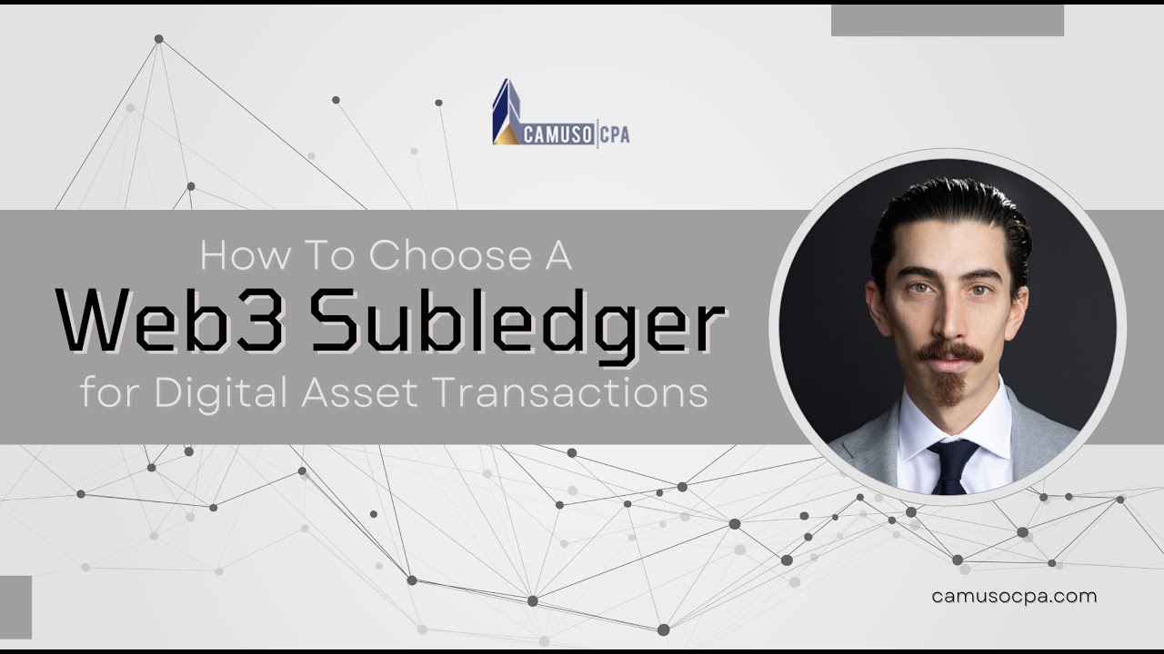 How To Choose A Web3 Subledger for Digital Asset Transactions