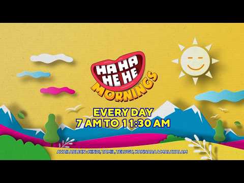 Har Morning, Non-Stop Fun!😂| HA HA HE HE Mornings | Every day 7am to 11:30am | #promo | @cnindia