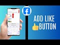 How to add Like button on Facebook page | Facebook Page like button