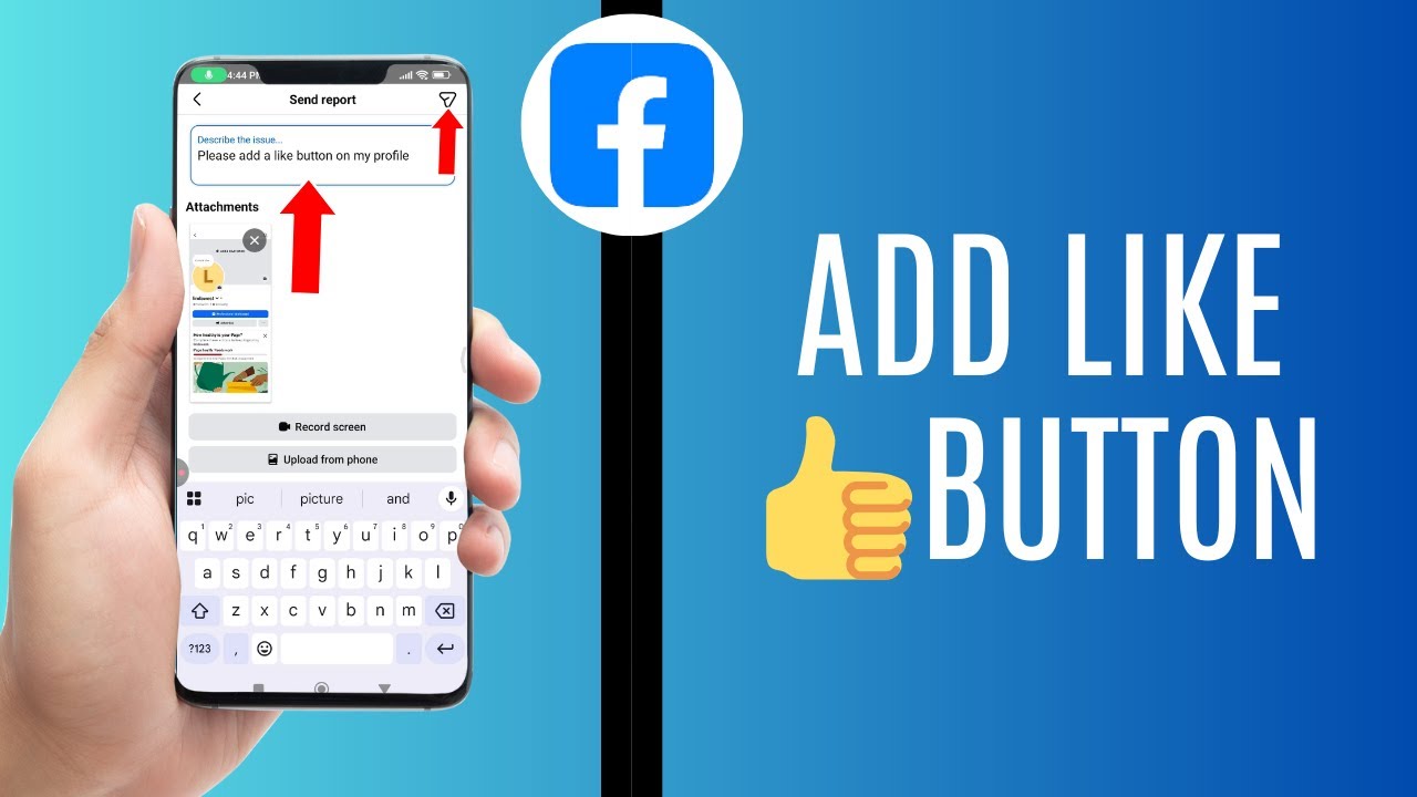 How to add Like button on Facebook page | Facebook Page like button ...