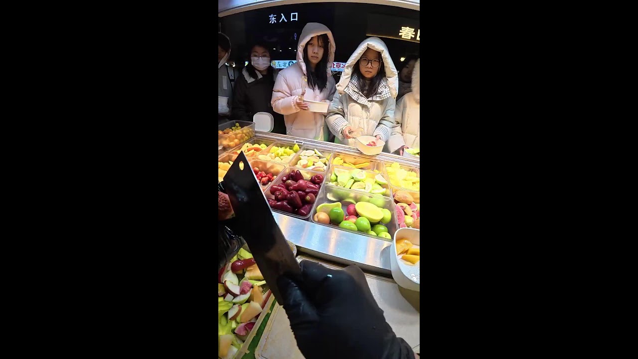 Mainland Chinese street snacks live broadcast