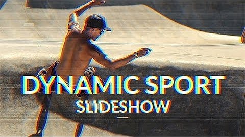 Dynamic Sport Slideshow by Proskurovskiy | After Effects Video Display Template #Videohive