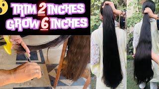 How To Trim Your Hair At Home + Trimming || Hair trimming ||@Zonnilifestyle