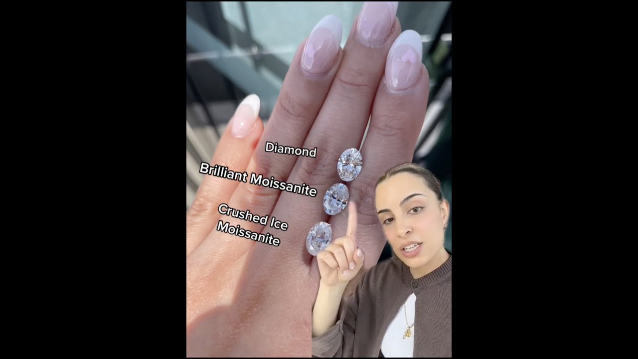 Moissanite vs Diamond 💎 (WHAT&rsquo;S THE DIFFERENCE!?)
